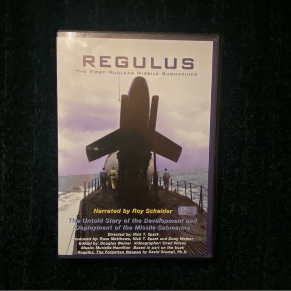 VGT DVD Regulus: The First Nuclear Missile Submarines 2002 Nick T. Roy Scheider - Picture 1 of 5